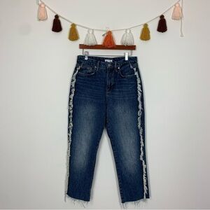 Good American Frayed Side Good Boy Jean Size 28